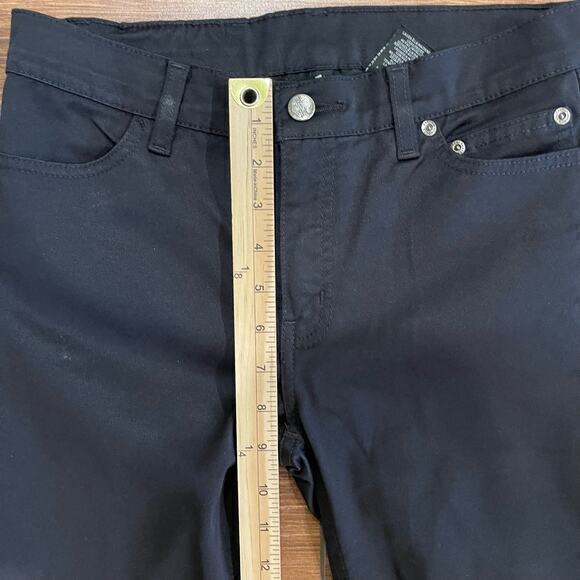 Harley-Davidson Black Bootcut‎ Jeans Womens 2 Straight Leg Biker Babe Motorcycle - Picture 4 of 7